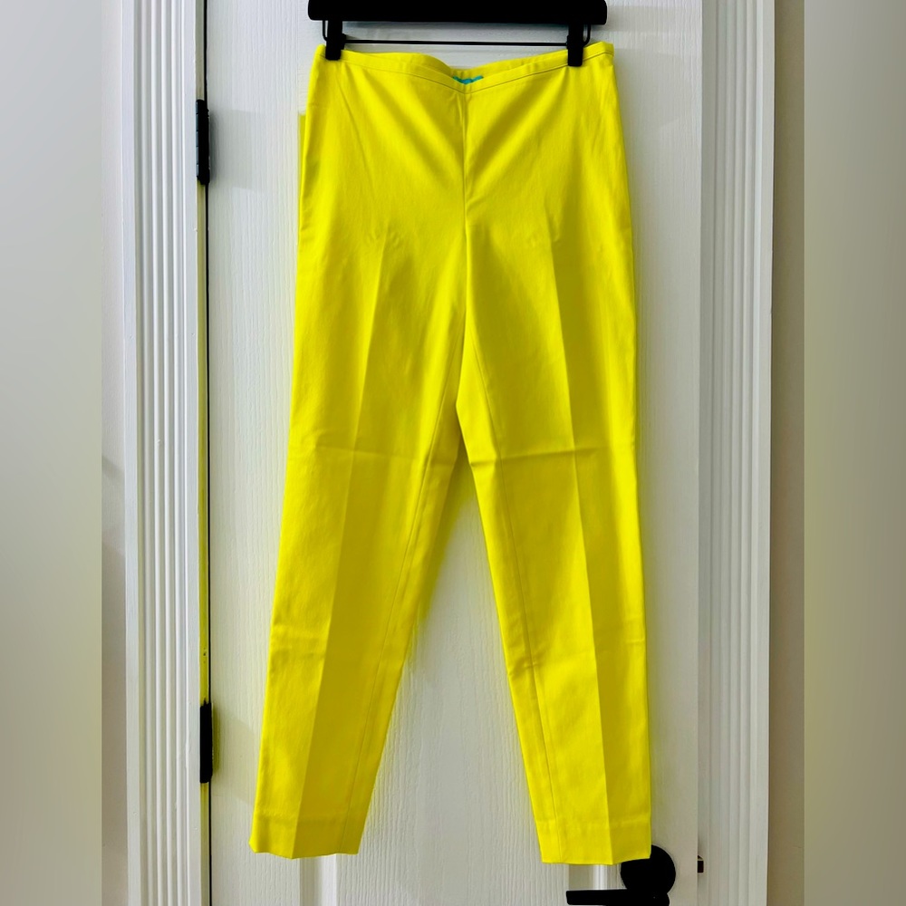***SOLD*** J. McLaughlin Side Zip Stretch Ankle Pant Size 2